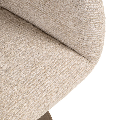 Richmond Möbel Esszimmerstuhl Aldo drehbar natural linear | 214158
