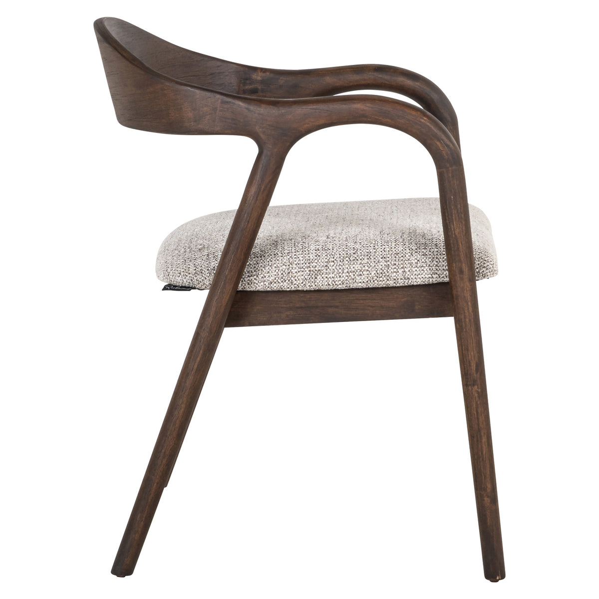 Richmond Möbel Esszimmerstuhl Mihara Feuerresistent mocca fancy | 215193