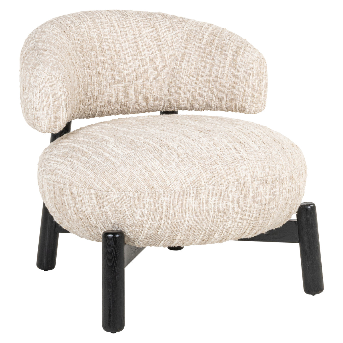 Richmond Möbel Lounge Stuhl Ornella beige angora | 214210