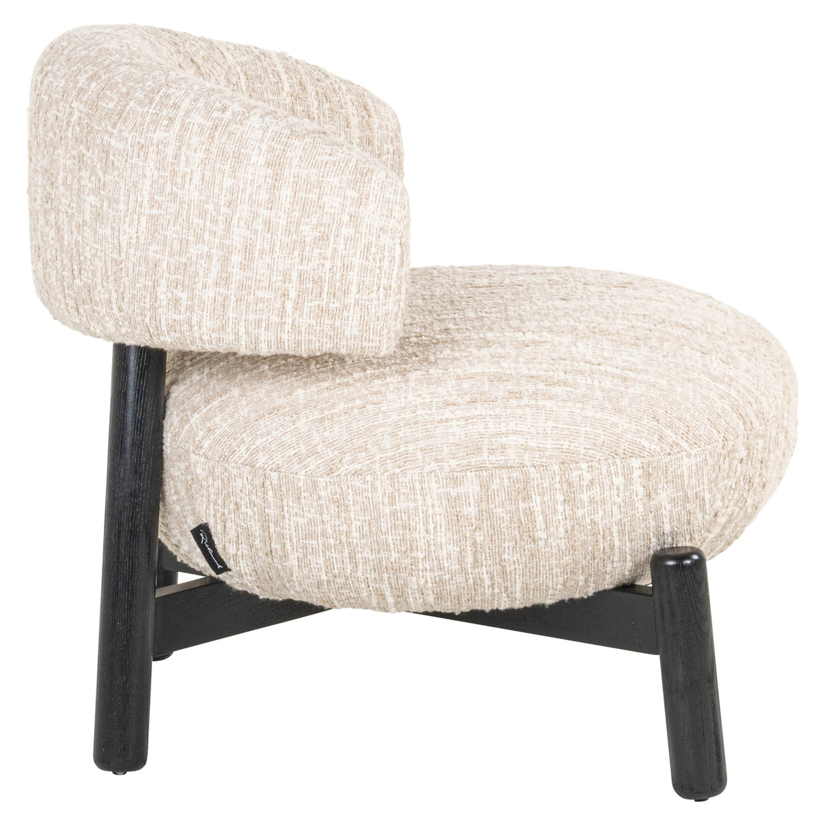 Richmond Möbel Lounge Stuhl Ornella beige angora | 214210