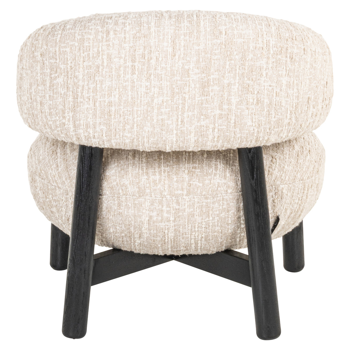 Richmond Möbel Lounge Stuhl Ornella beige angora | 214210