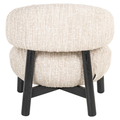 Richmond Möbel Lounge Stuhl Ornella beige angora | 214210