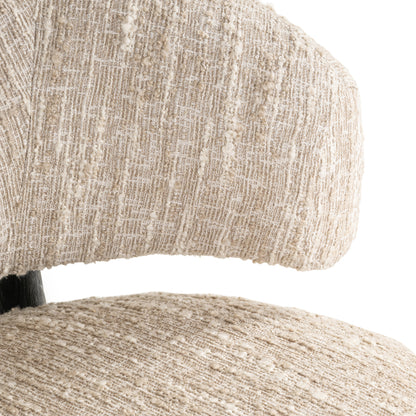 Richmond Möbel Lounge Stuhl Ornella beige angora | 214210