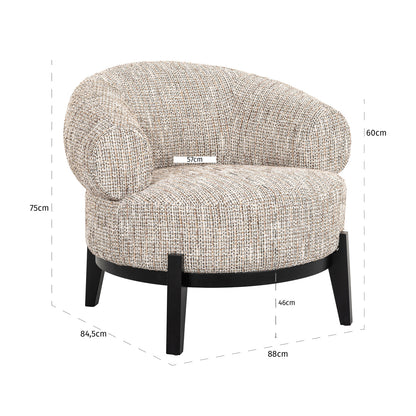 Richmond Möbel | Lounge Stuhl Montana customized fire retardant