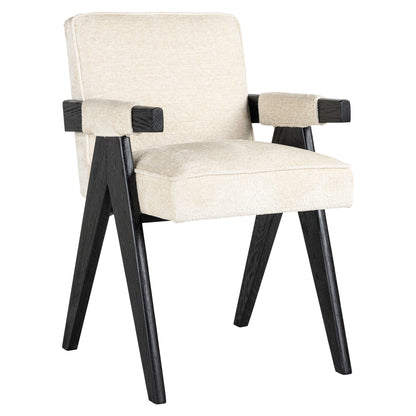 Richmond Möbel | Esszimmerstuhl Cooper | White-chenille
