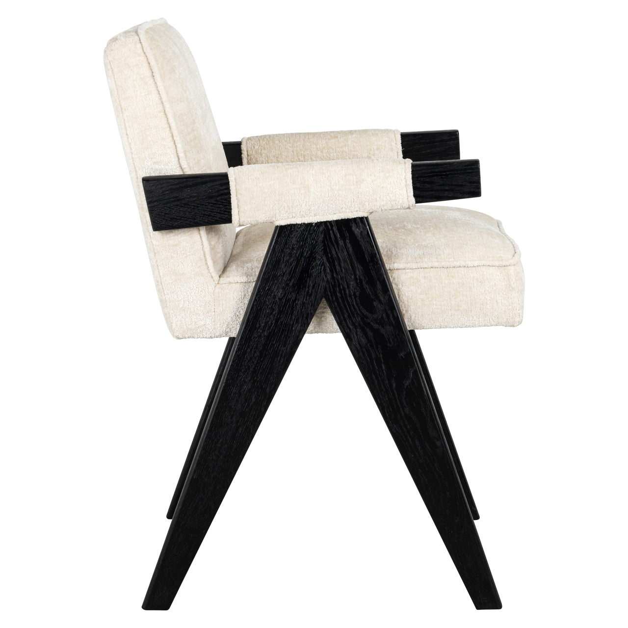 Richmond Möbel | Esszimmerstuhl Cooper | White-chenille