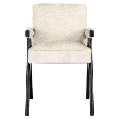 Richmond Möbel | Esszimmerstuhl Cooper | White-chenille
