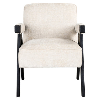Richmond Möbel | Lounge Stuhl Cooper | White-chenille