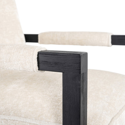 Richmond Möbel Esszimmerstuhl Beck white chenille | 211666
