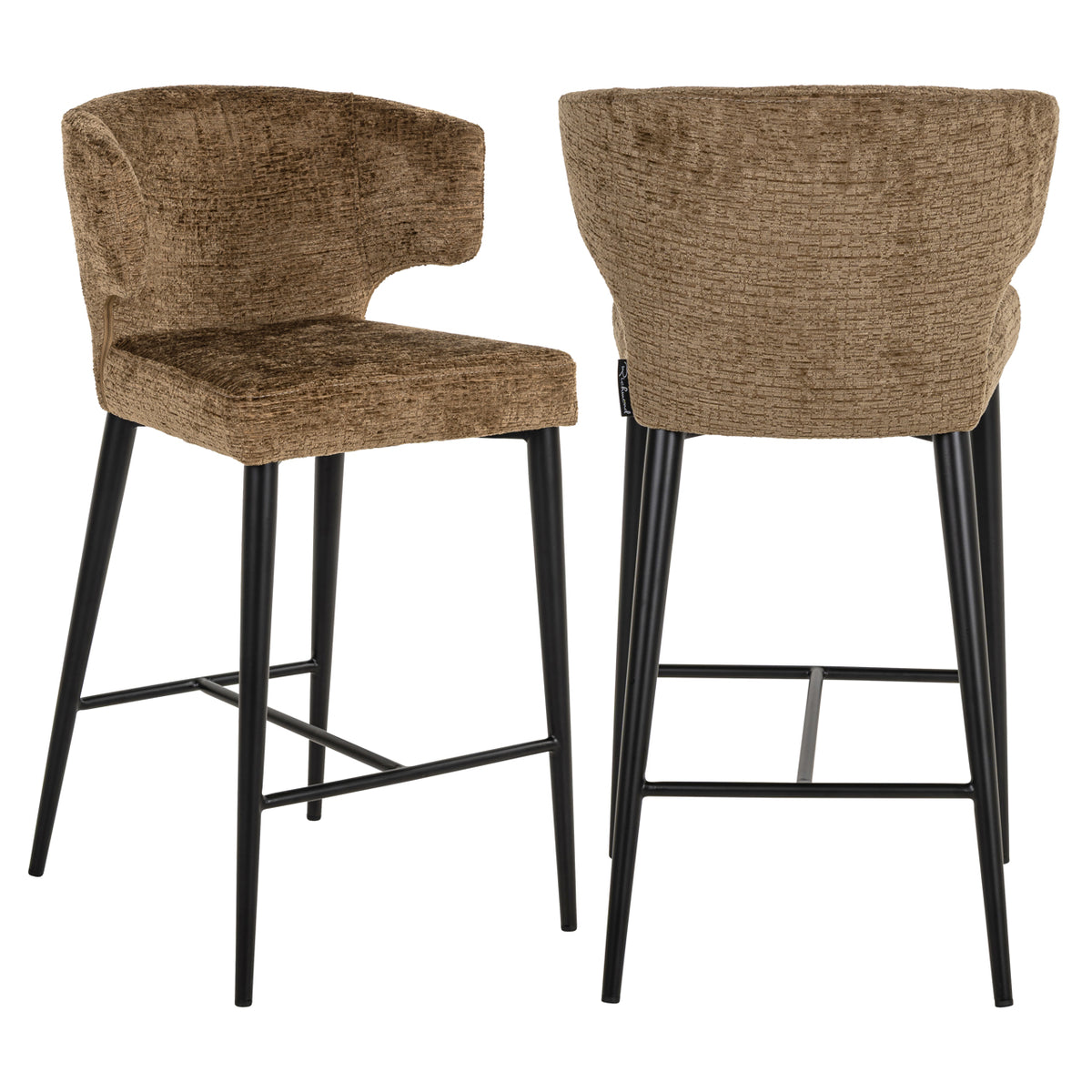 Richmond Möbel Thekenstuhl Taylor Feuerresistent brandy fusion | 213631