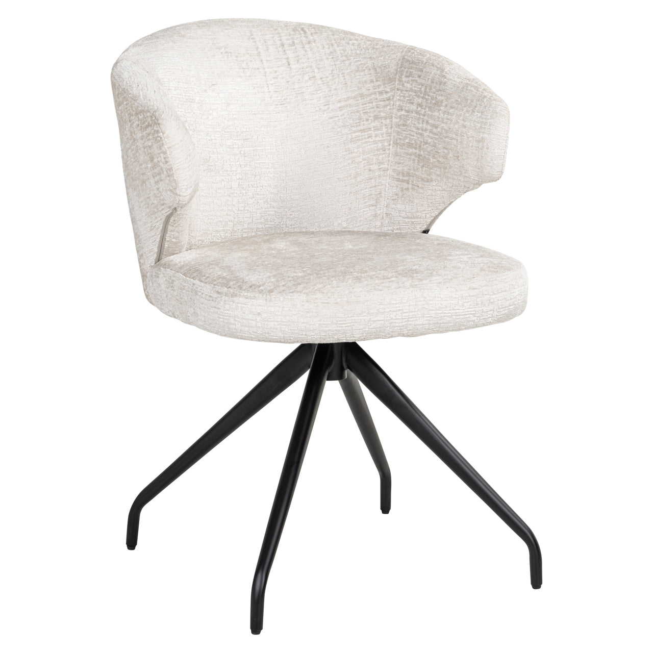 Richmond Möbel | Esszimmerstuhl Milly drehbar | Cream-fusion