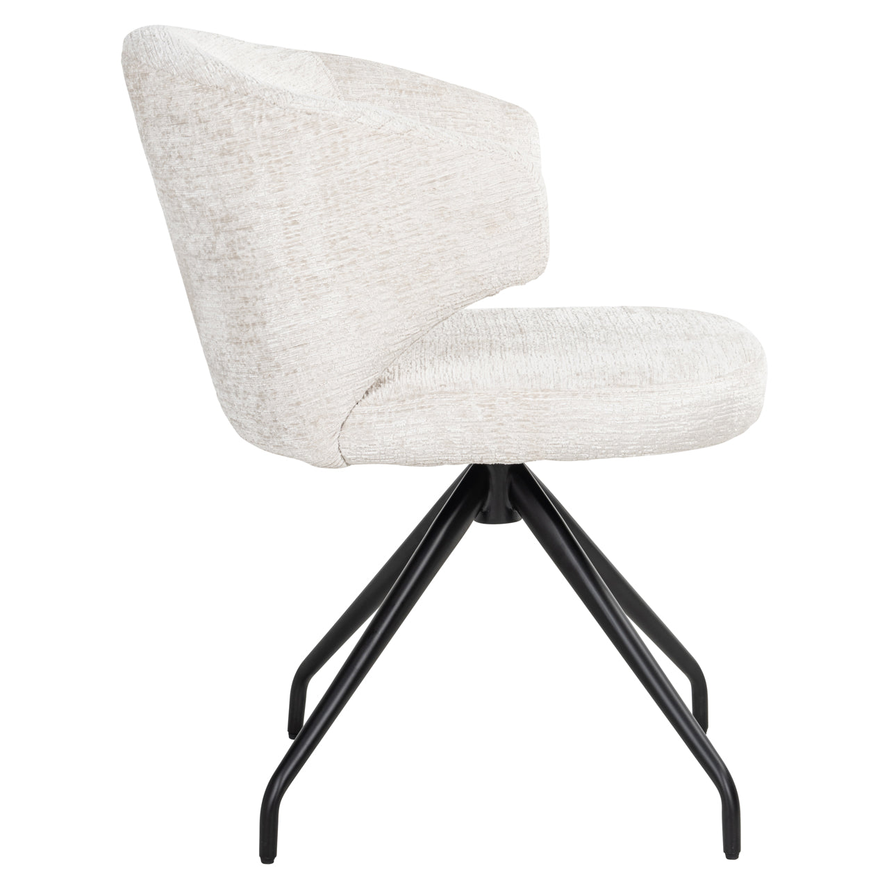 Richmond Möbel | Esszimmerstuhl Milly drehbar | Cream-fusion