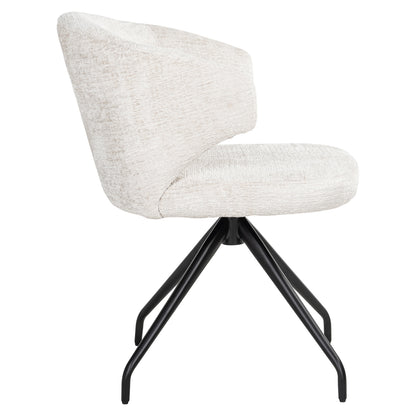 Richmond Möbel | Esszimmerstuhl Milly drehbar | Cream-fusion