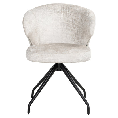 Richmond Möbel | Esszimmerstuhl Milly drehbar | Cream-fusion
