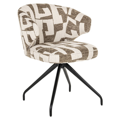 Richmond Möbel | Esszimmerstuhl Milly drehbar | Cream-fusion