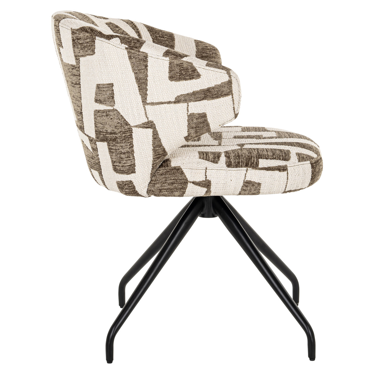 Richmond Möbel | Esszimmerstuhl Milly drehbar | Cream-fusion