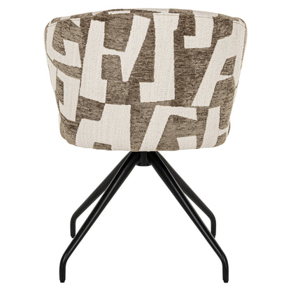 Richmond Möbel | Esszimmerstuhl Milly drehbar | Cream-fusion
