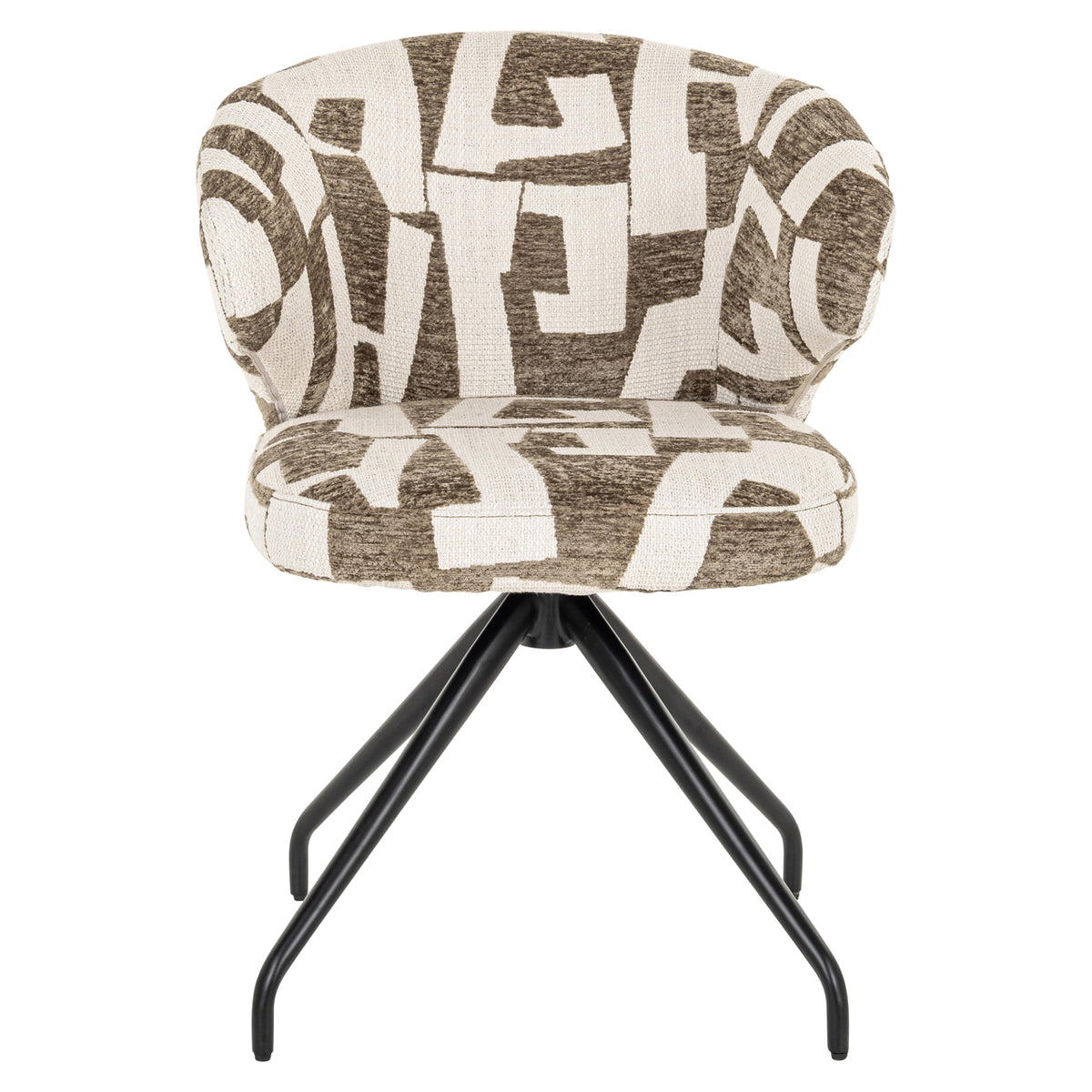 Richmond Möbel Esszimmerstuhl Milly drehbar moss graffic | 213278