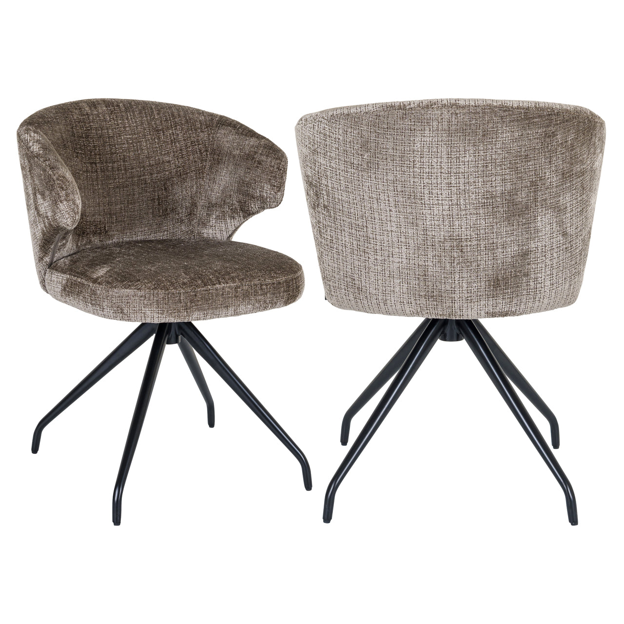 Richmond Möbel | Esszimmerstuhl Milly drehbar | Cream-fusion