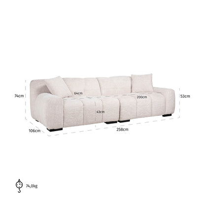 Richmond Möbel | Sofa Charelle | Lovely-cream