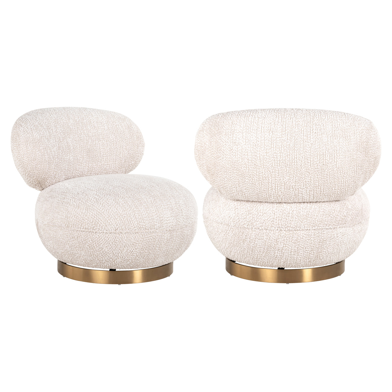 Richmond Möbel | Lounge Stuhl Jace drehbar | Lovely-cream
