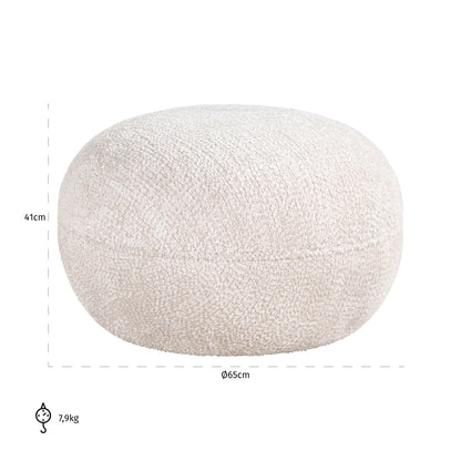 Richmond Möbel | Hocker & Fußbank Jace | Lovely-cream