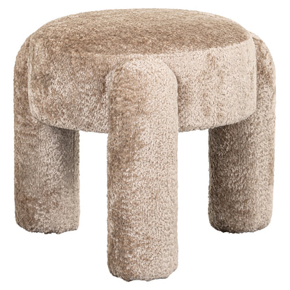Richmond Möbel | Hocker & Fußbank Holly | Light-blue-chenille