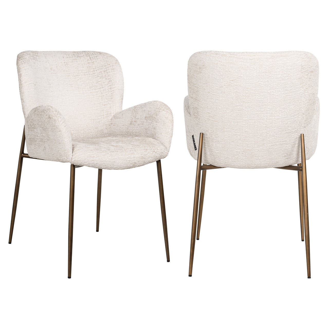 Richmond Möbel | Esszimmerstuhl Amber Feuerresistent | Cream-fusion