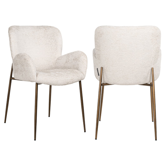 Richmond Möbel | Esszimmerstuhl Amber Feuerresistent | Cream-fusion