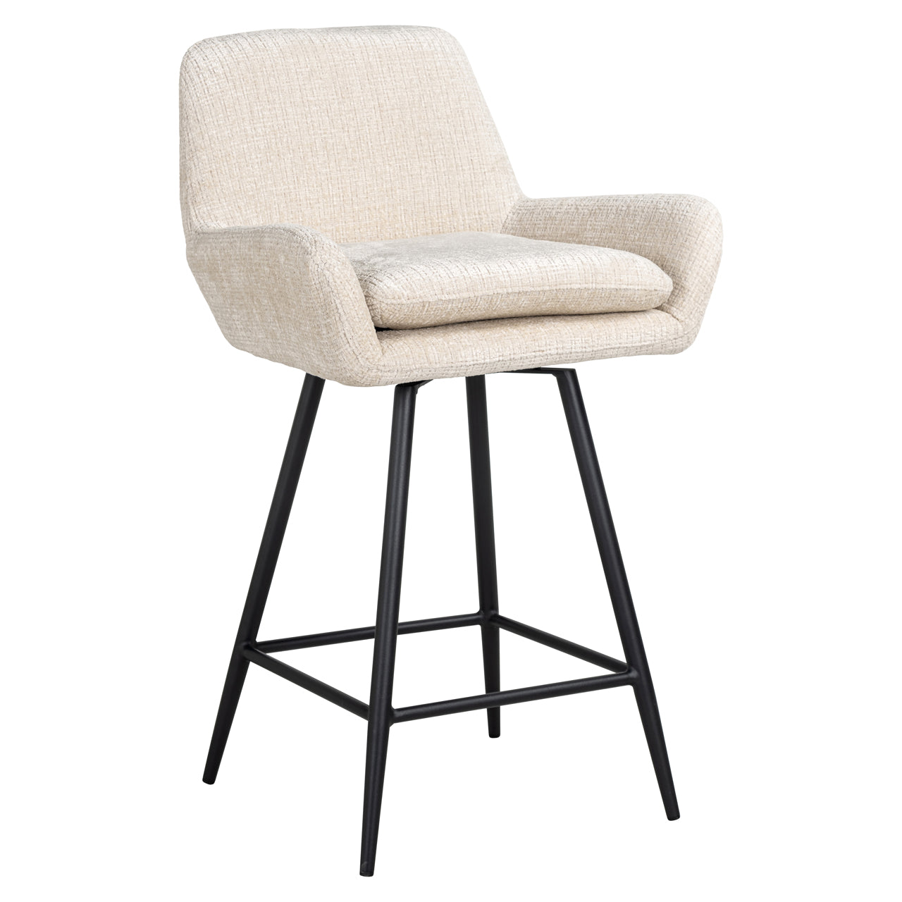 Richmond Möbel | Thekenstuhl Linsey (Set von 2) | Niagara-beige