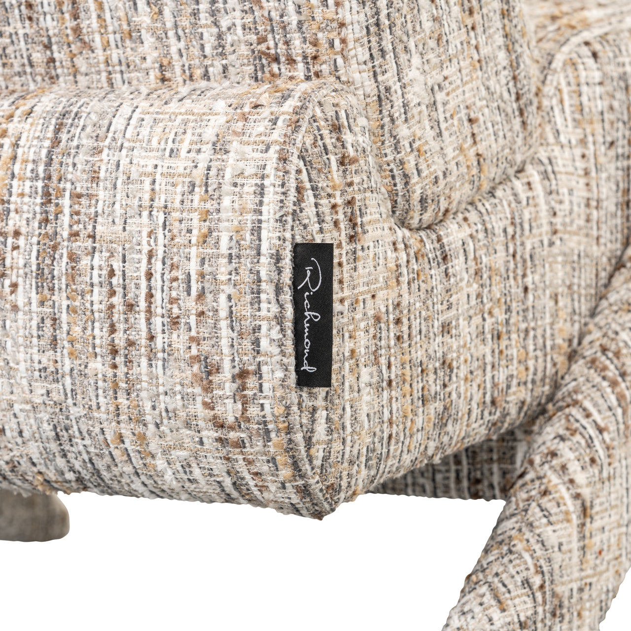 Richmond Möbel | Lounge Stuhl Lexi | Greige-coco