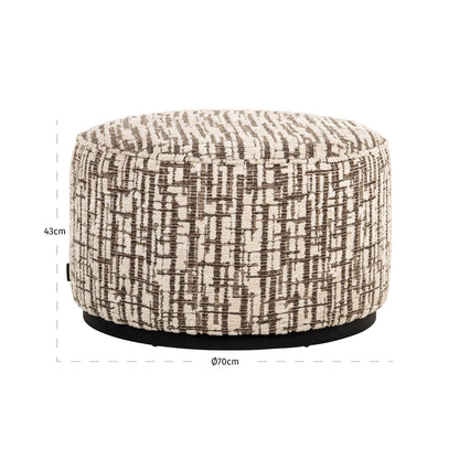 Richmond Möbel | Hocker & Fußbank Lexie | Terra