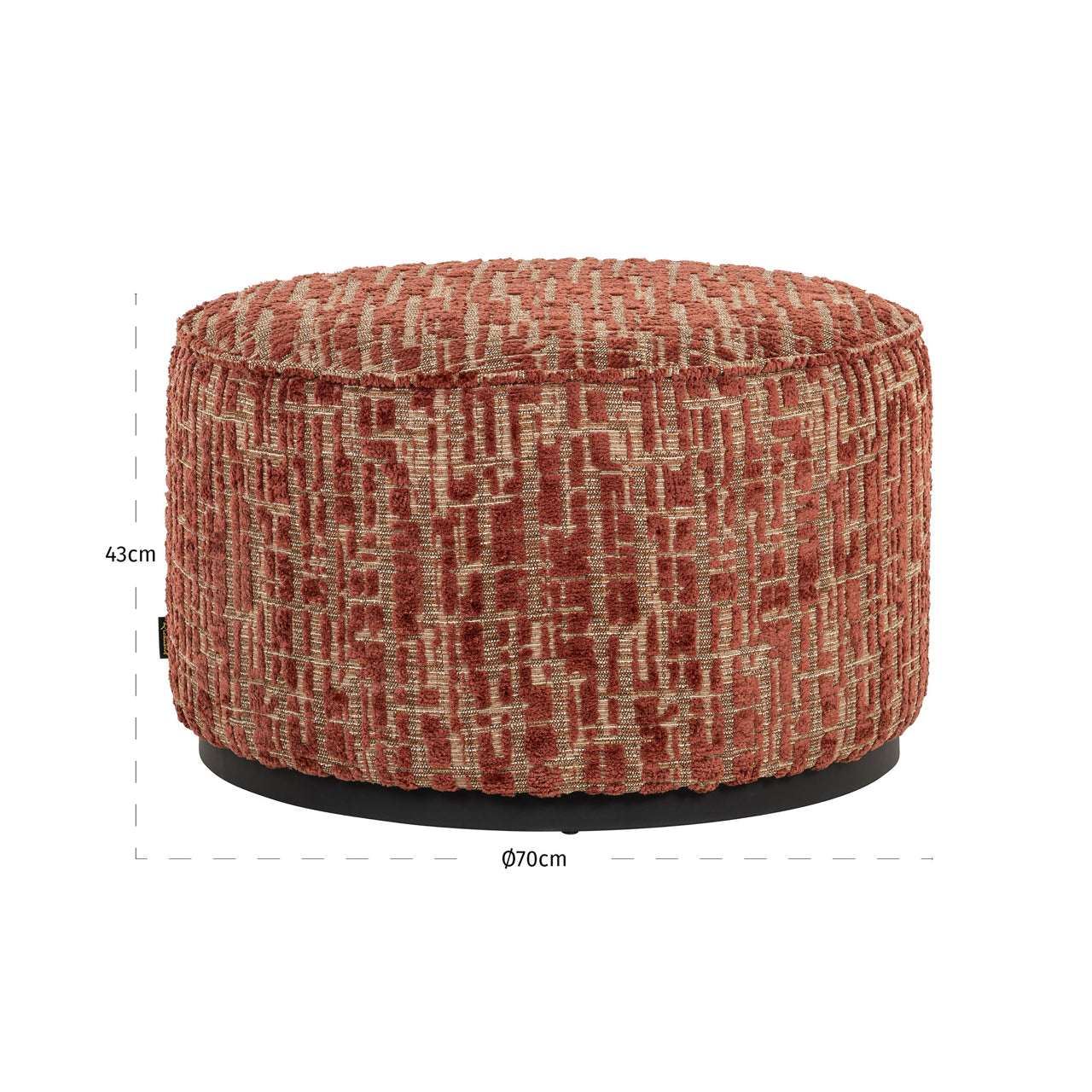 Richmond Möbel | Hocker & Fußbank Lexie | Terra