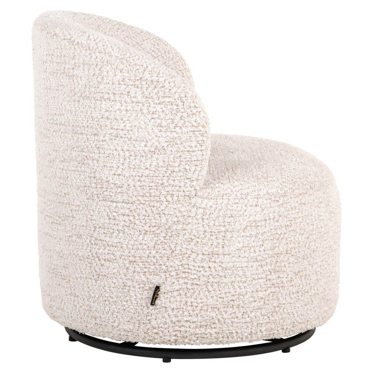 Richmond Möbel Lounge Stuhl Jackie drehbar für Kinder lovely cream | 213300