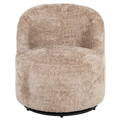 Richmond Möbel Lounge Stuhl Jackie drehbar für Kinder sheep natural | 213299