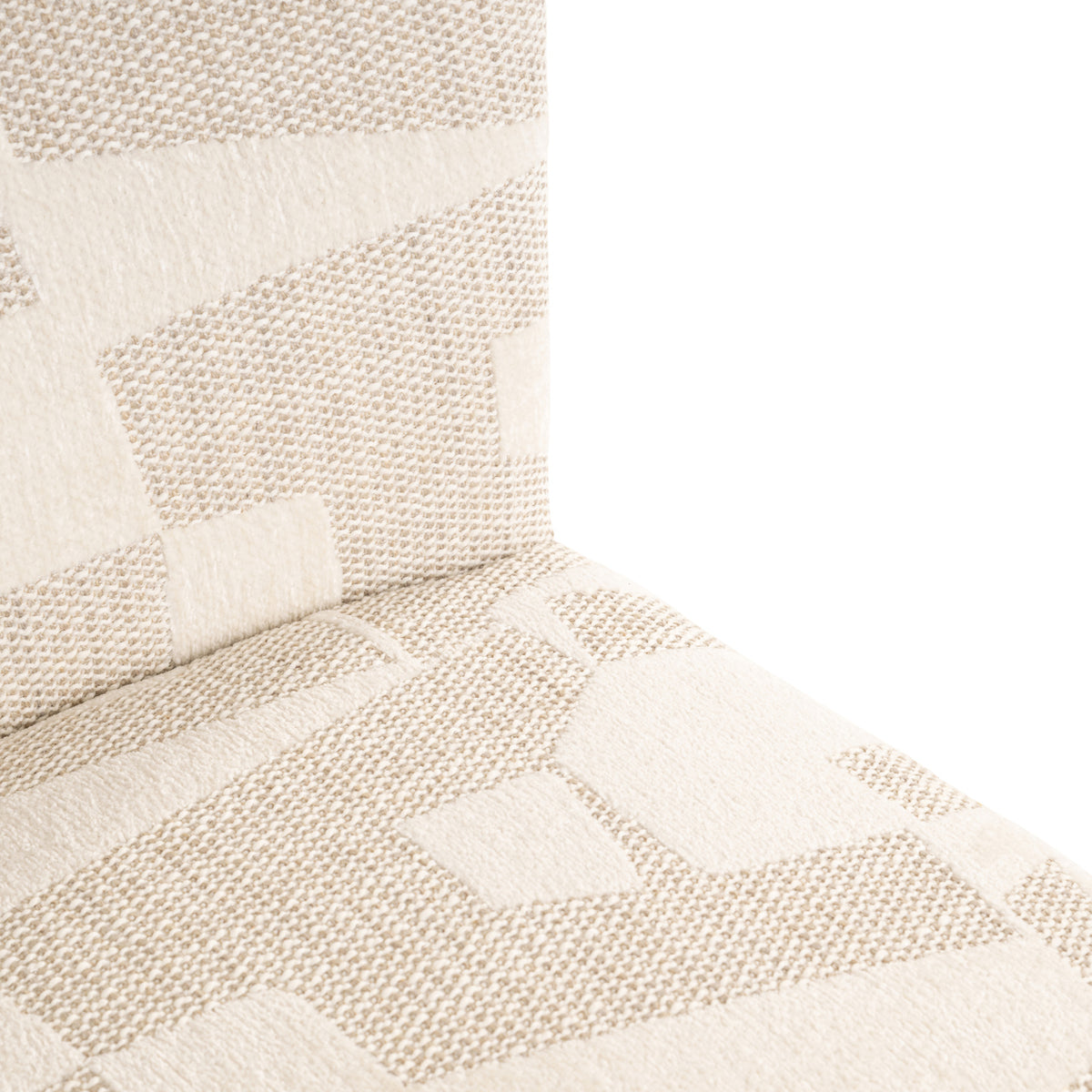Richmond Möbel Esszimmerstuhl Lorain auf Rollen beige graffic | 213315
