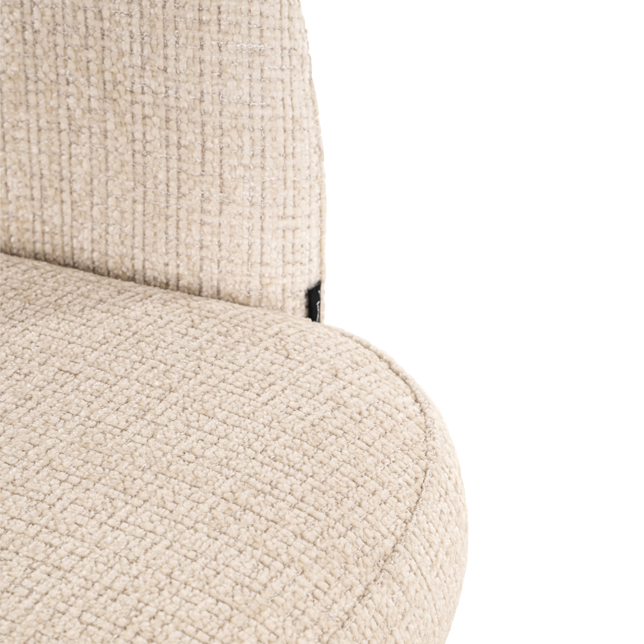 Richmond Möbel | Barhocker Nikki drehbar Feuerresistent | Niagara-beige