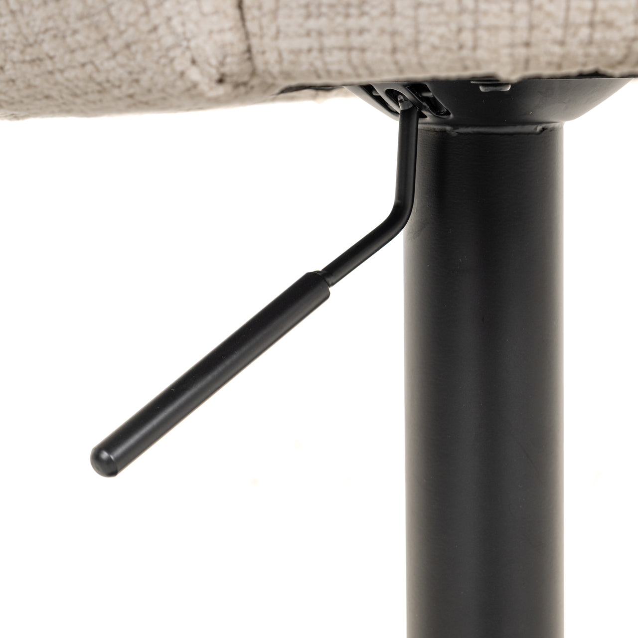 Richmond Möbel | Barhocker Nikki drehbar Feuerresistent | Niagara-beige