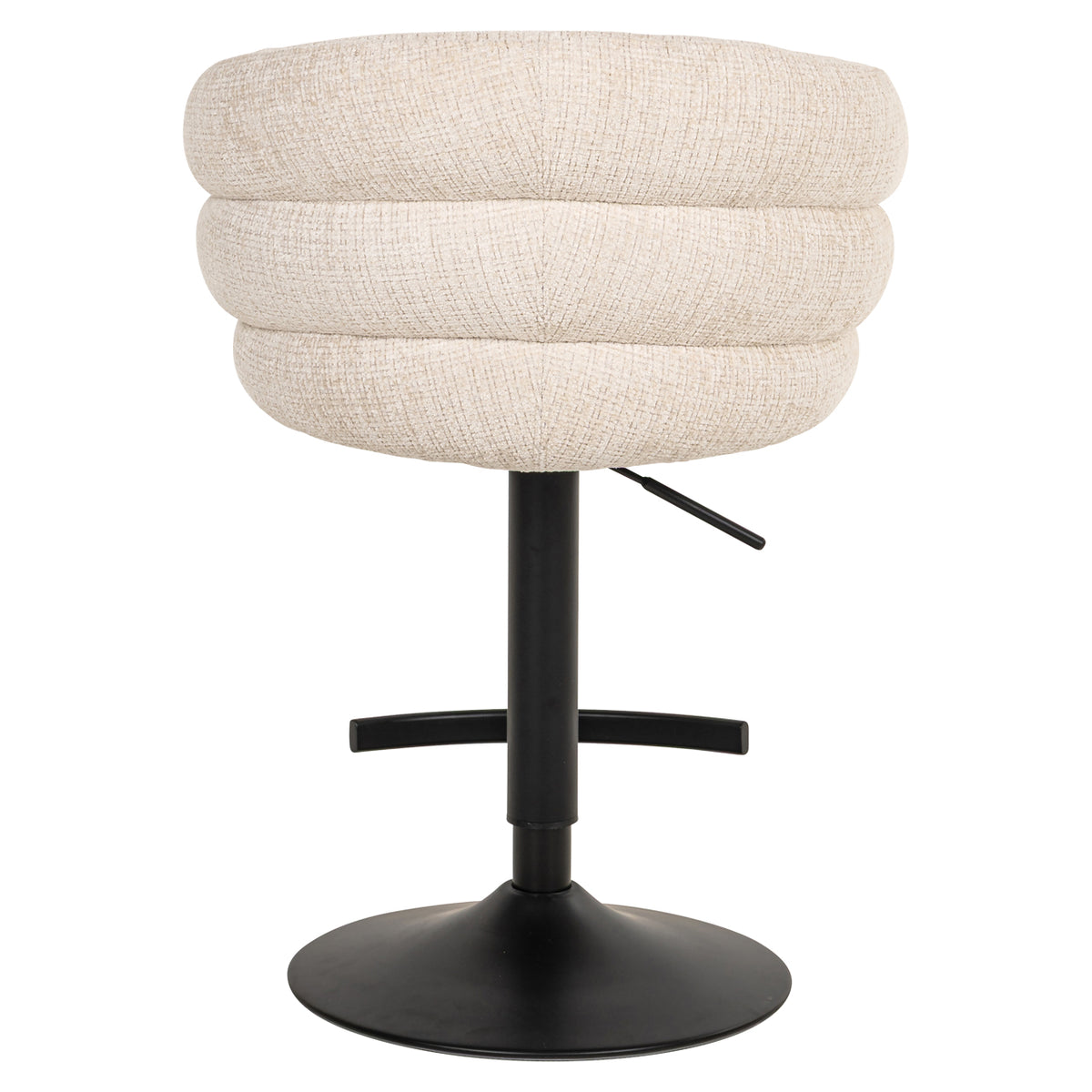 Richmond Möbel Barhocker Nikki drehbar Feuerresistent niagara beige | 213361