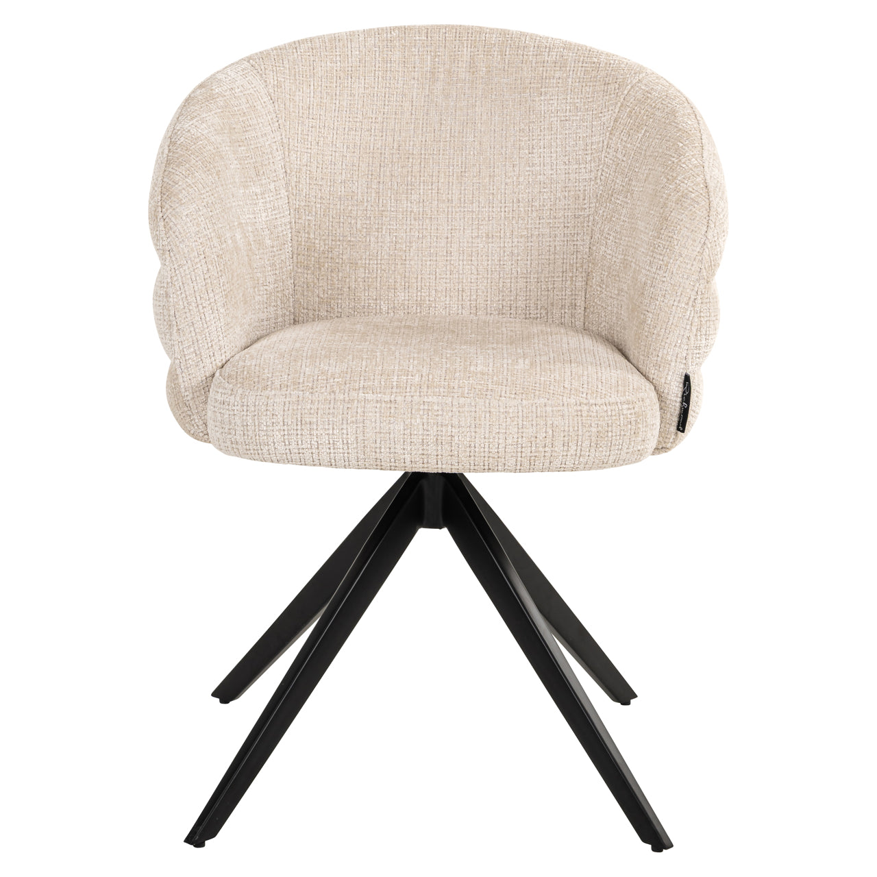 Richmond Möbel | Esszimmerstuhl Serenity drehbar Feuerresistent | Niagara-beige