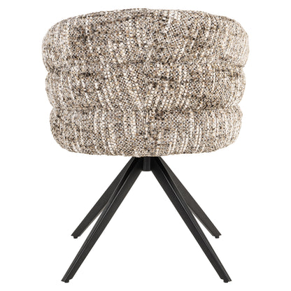 Richmond Möbel | Esszimmerstuhl Serenity drehbar Feuerresistent | Niagara-beige