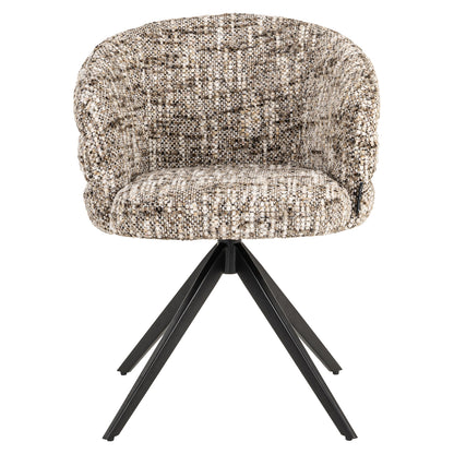 Richmond Möbel | Esszimmerstuhl Serenity drehbar Feuerresistent | Niagara-beige