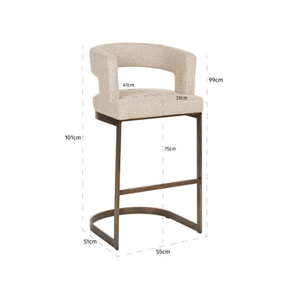 Richmond Möbel | Barhocker Ellis | Biscotti