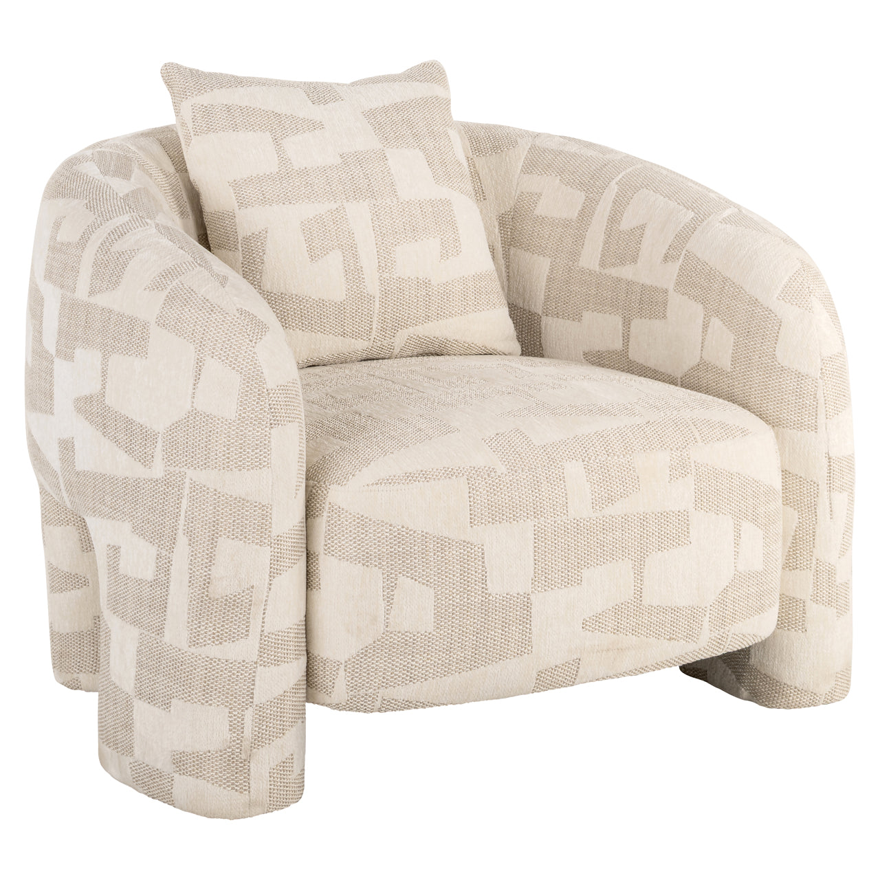 Richmond Möbel | Lounge Stuhl Tuscany | Beige-graffic