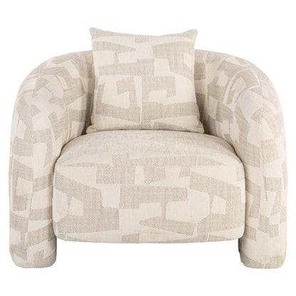 Richmond Möbel | Lounge Stuhl Tuscany | Beige-graffic