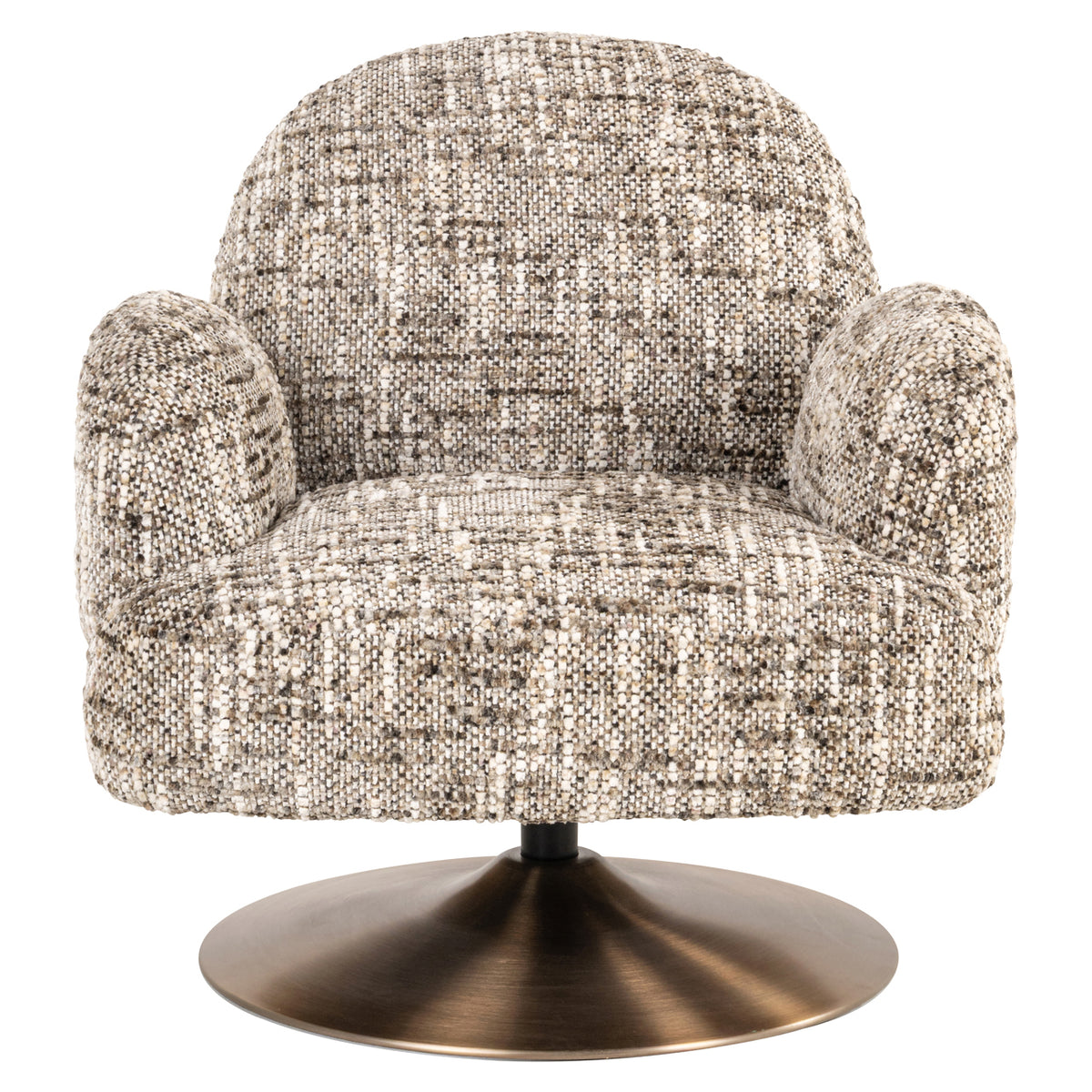 Richmond Möbel Lounge Stuhl Kagney drehbar brown omara | 213569