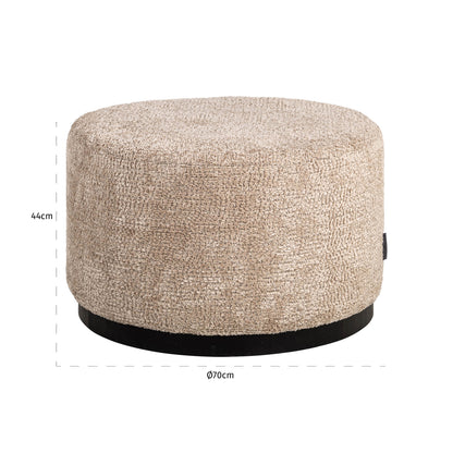 Richmond Möbel | Hocker & Fußbank Kindal customized 70Ø