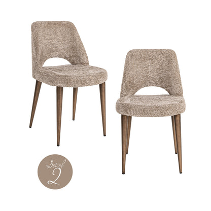 Dining chair Delphine fire retardant (Set of 2)