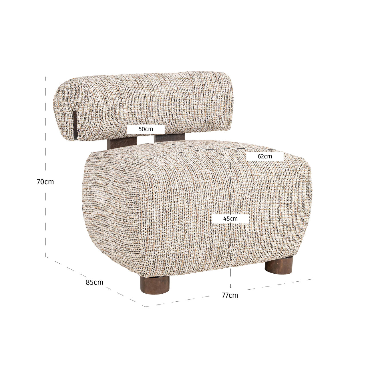 Richmond Möbel | Lounge Stuhl Arabella customized