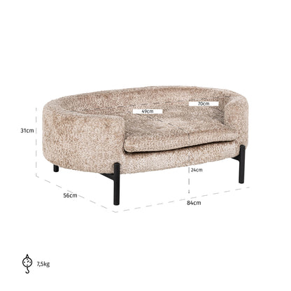 Richmond Möbel | Hundebett Dolly | Sheep-natural
